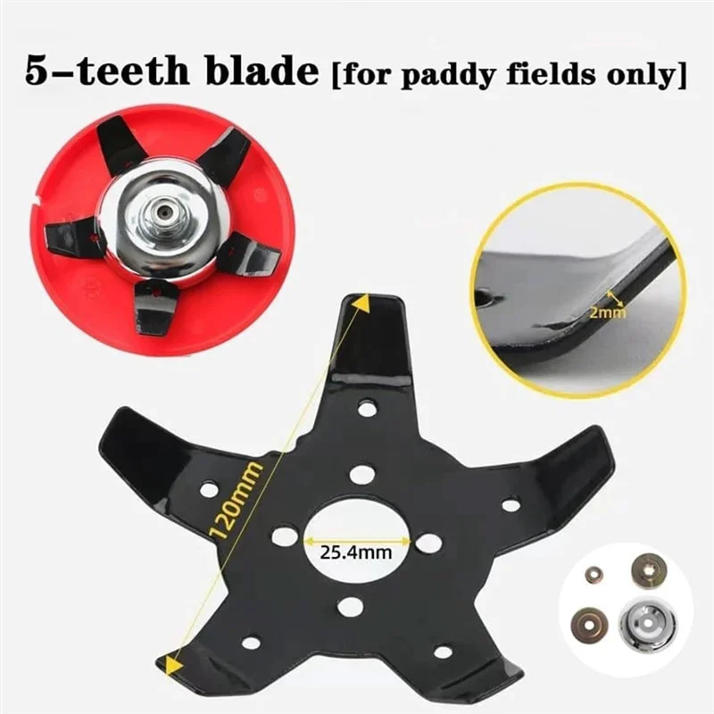 

AB33-Weeding Disc For Weed Eater, Trimmer Heads For Weed Eaters, Weeding Disc Trimmer, For Terrain Hill Weeding Disc, 2PCS