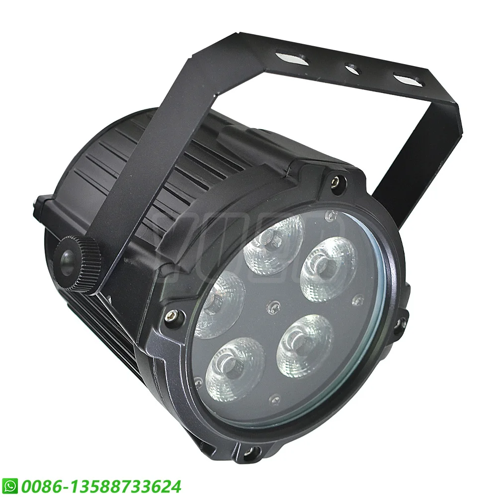 Imagem -04 - Conduziu a Luz da Fase com Caixa de Alumínio Ip65 Impermeável para o Partido Exterior dj Rgbw 15w18w Dmx512