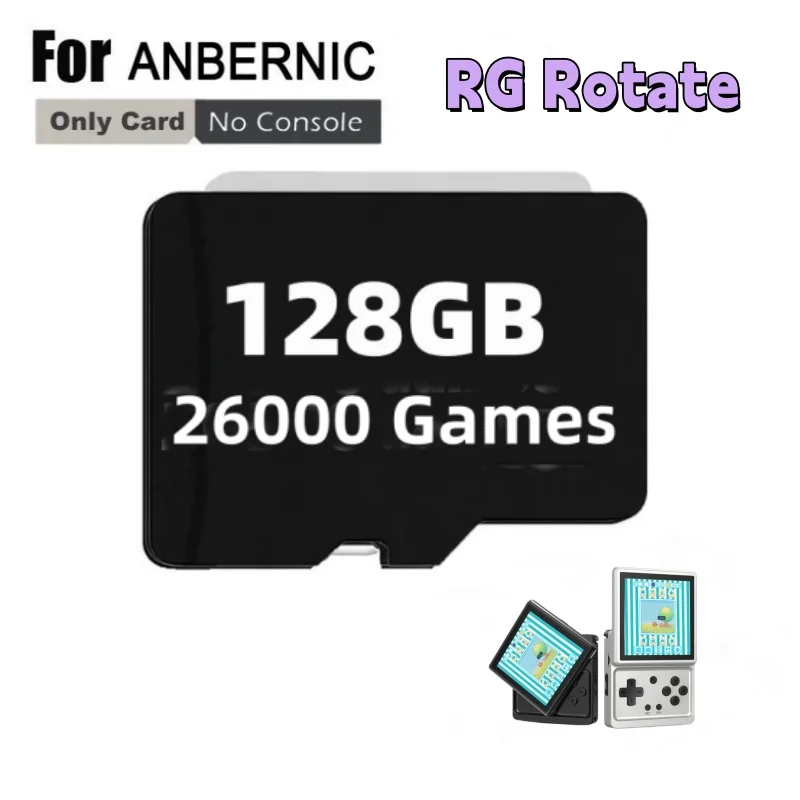 Game Card For ANBERNIC RG Rotate Retro Classic Games PS2 PSP