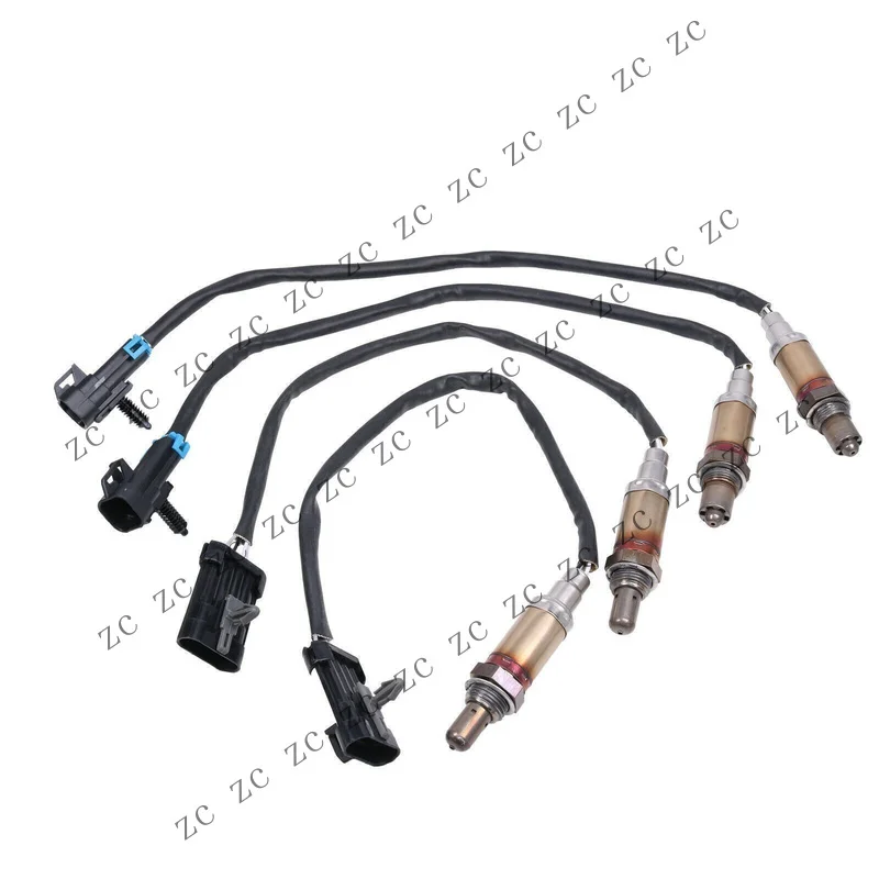 S+ Set of 4 Oxygen O2 Sensor for 1996-2002 C1500 K1500 Silverado Sierra 1500 Pickup