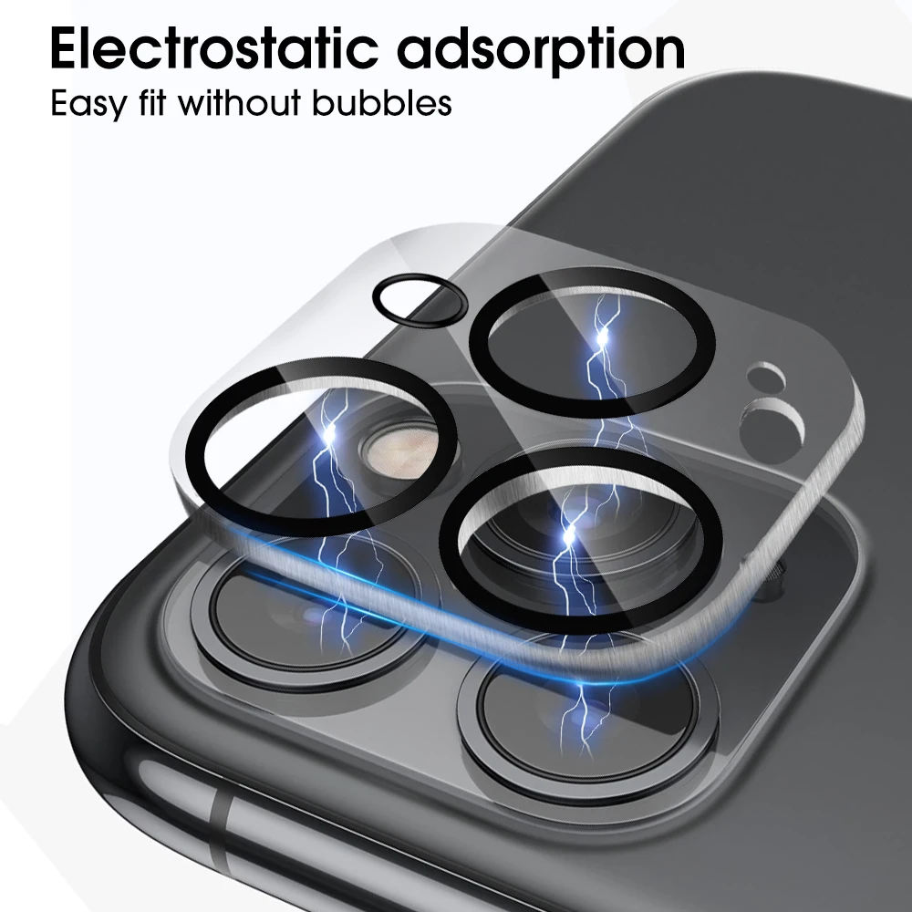 For IPhone 15 Pro 15 Plus 15 Pro Max Tempered Glass Camera Lens Protectors Anti-scratch HD Clear Protective Films for IPhone 15