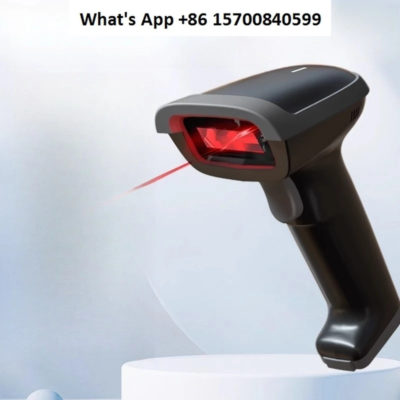 

Scanner Wireless Laser Scanner Supermarket Cashier Barcode Scanner