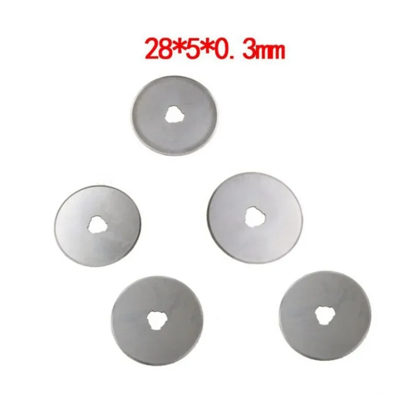 10PCS 28/45MM DIY Rotary Cutter Fabric Disc Hand Quilting Sewing Wheel Paper Roll Carbide Tipped Circular Saw Blade Cutting