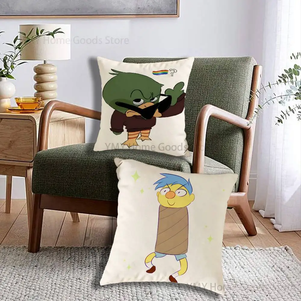Don't Hug Me I'm Scared DHMIS Gifts PillowCase Sofa Cushion Cover Suitable For Home Bedroom Room custom Decor