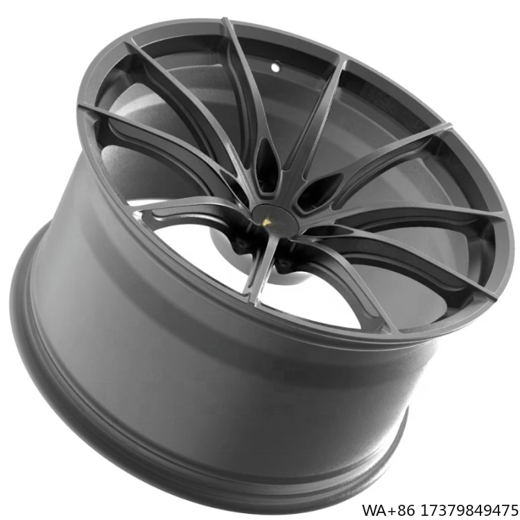 

New Design 16-24 Inch Customized Brushed Black With Deep Concave Style Fit for 5x114.3/112/110/100 Car Passenger Wheels