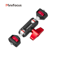 Flexible Articulating Magic Arm with Dual Ball Heads with 1/4\