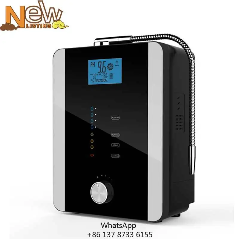 

Cawolo Commercial Industrial Alkaline Water Ionizer And Ionizer 11 Titanium And Platinum Coating 4.5-10.5 PH