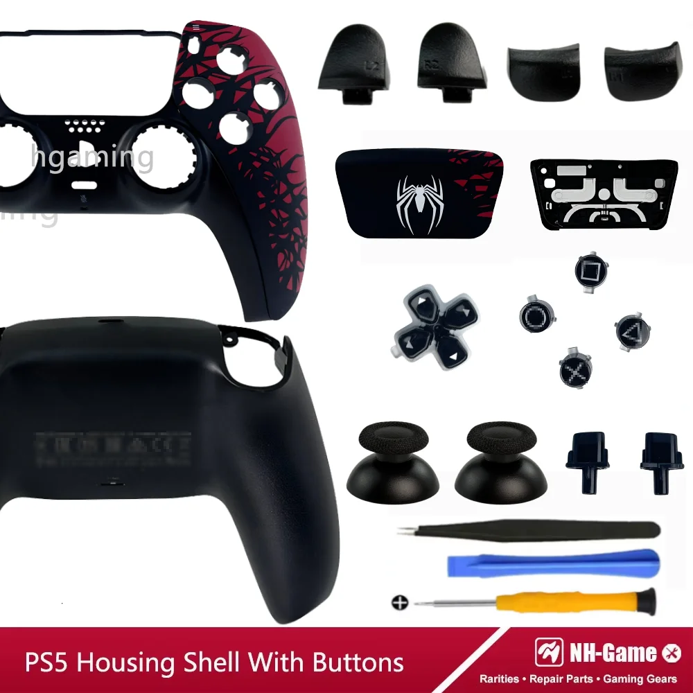 

Replacement Housing Shell For PS5 Controller BDM- 020 Customized Color Front Plates Back Case Touchpad Cover L1L2 R1R2 Button