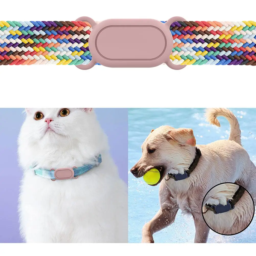 For Smarttag2 Waterproof Case Dog Collar Holder Mount Cat Collars Smarttag2 Holder For Samsung Galaxy SmartTag2 GPS Tracker Case