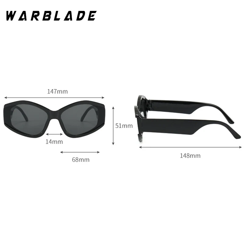 New Y2K Oval Cat Eye Sunglasses Future Brand Designer Sun Glasses Women Men Summer Traveling Outdoor Sports Shades UV400 Очки