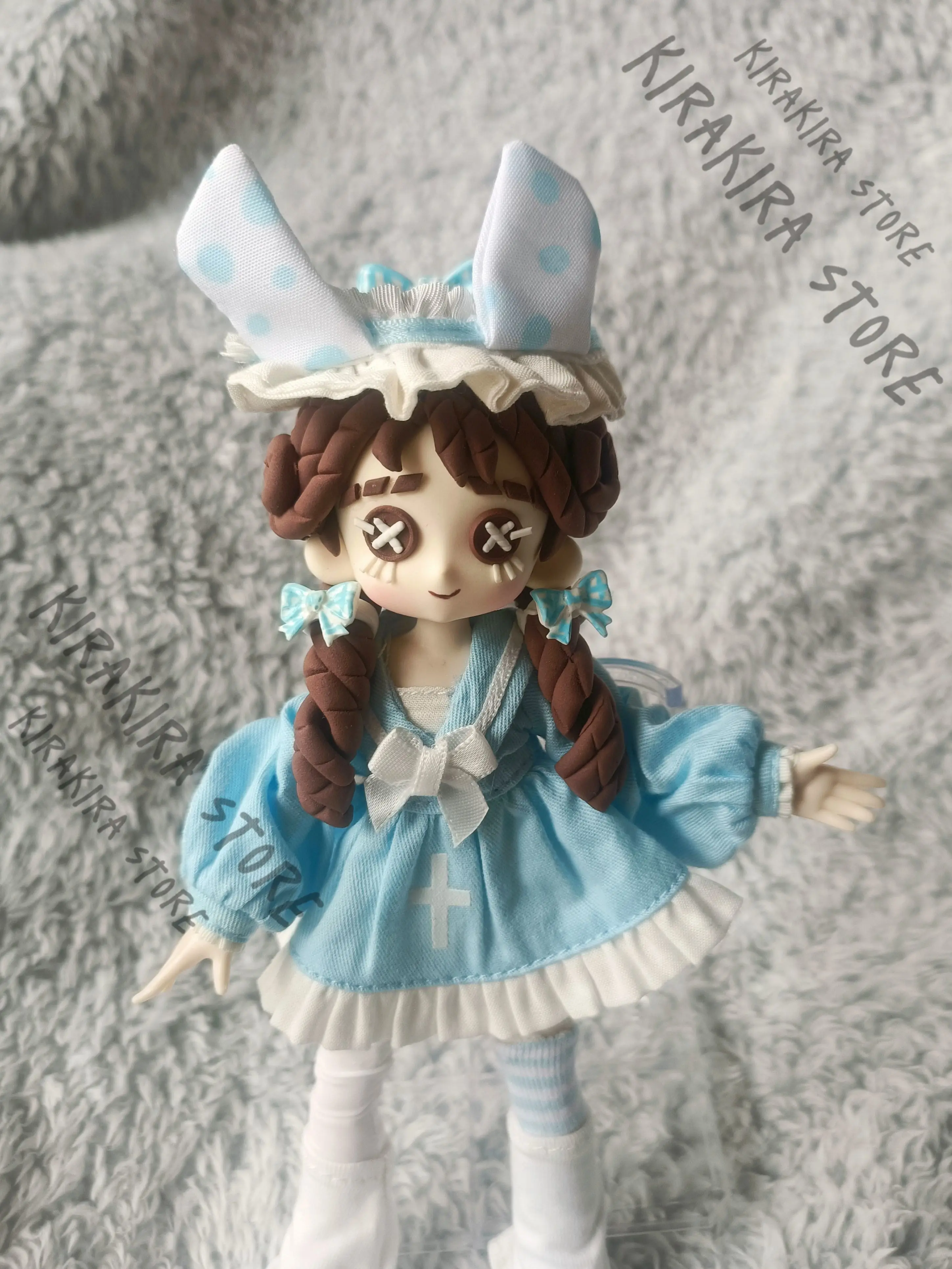 

Identity Ⅴ Little Girl Memory Ob11 Puppet Cosplay Mascot Cute Button-eye Maumet Kawaii Ornaments Handcraft High Quality