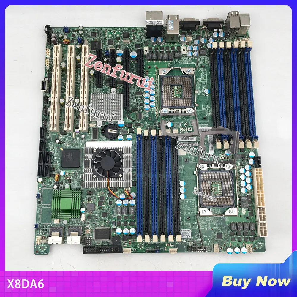 Support Processor 5600 5500 DDR3 X8DA6 For Supermicro Motherboard LGA 1366