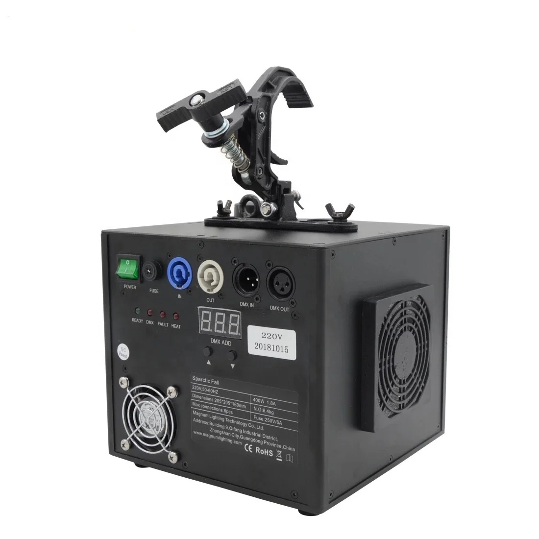 forcold spark machine hand wedding pyro firework waterfall firework effect water fall cold spark machine