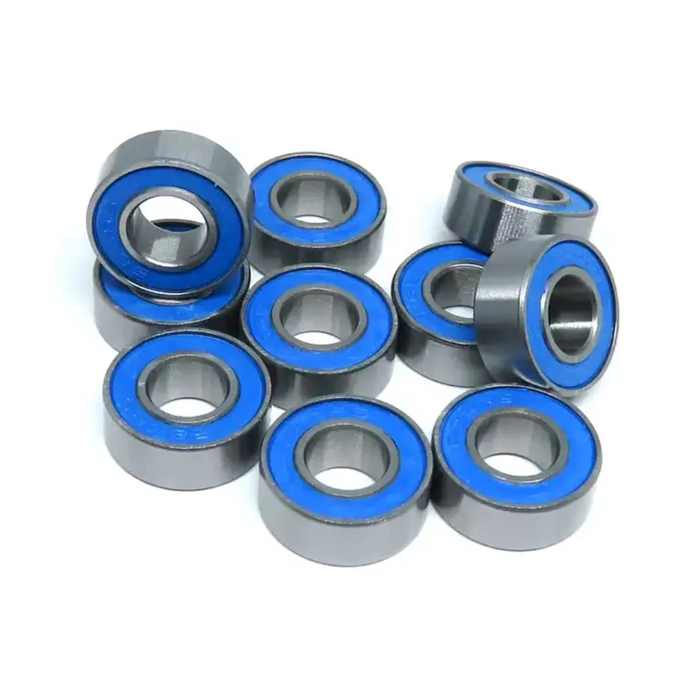 6700RS Bearing 10PCS 10x15x4 mm ABEC-3 Hobby Electric RC Car Truck 6700 RS 2RS Ball Bearings 6700-2RS Blue Sealed