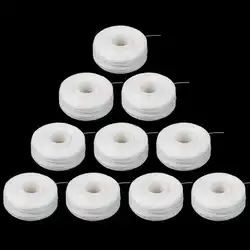 10 Rolls Dental Flosser Oral Hygiene Teeth Cleaning Dental Floss Spool Wax Mint Toothpick Flosser Teeth Flosser 50m