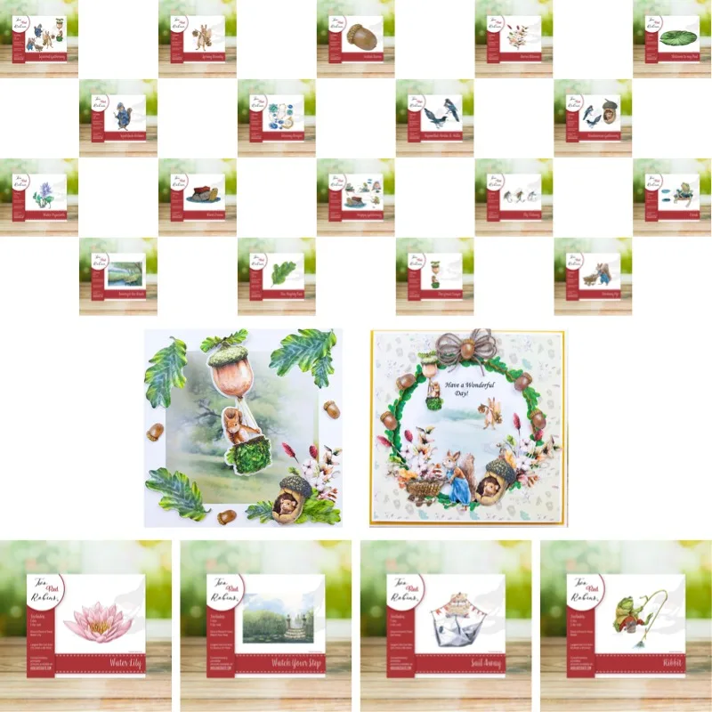 A Chestnut Nest Inlaid with Gemstones Cutting Dies Scrapbook Diary Decoration Stencil Embossing Template DIY Greeting Card 2026