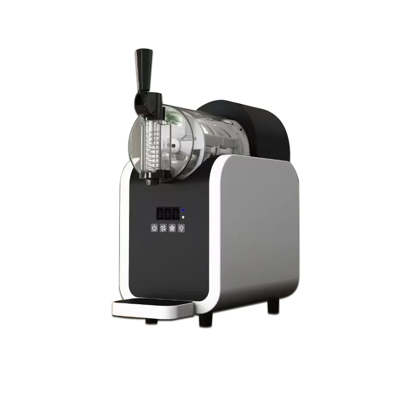 

Commercial snow melt machine, double cylinder slush machine, small juice smoothie machine in milk tea shop, snow melt machine