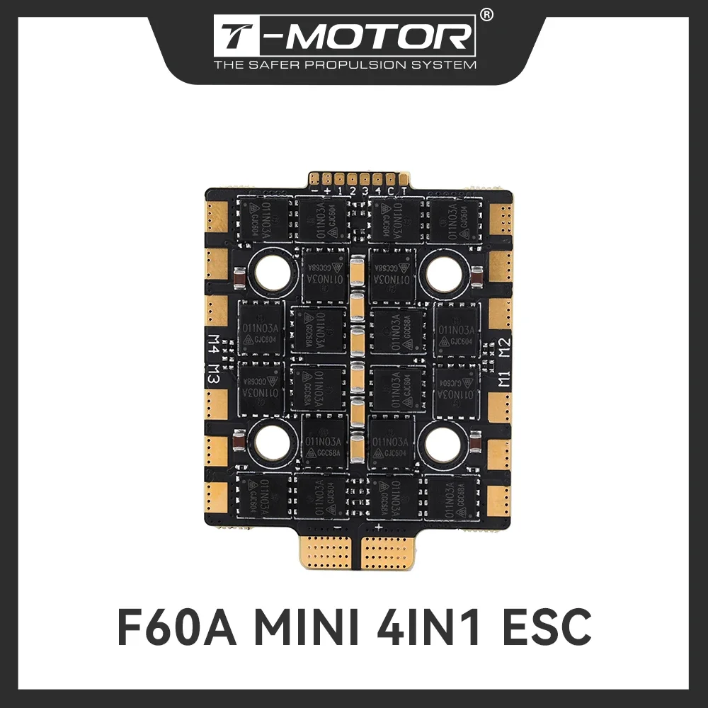 

T_MOTOR F60A 8S 4IN1 ESC Electronic Speed Controller For FPV