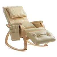 Factory Price Full Body Kneading Garden Camping Rocking Lazy Sleeping Recliner Chair With Heating And Massage