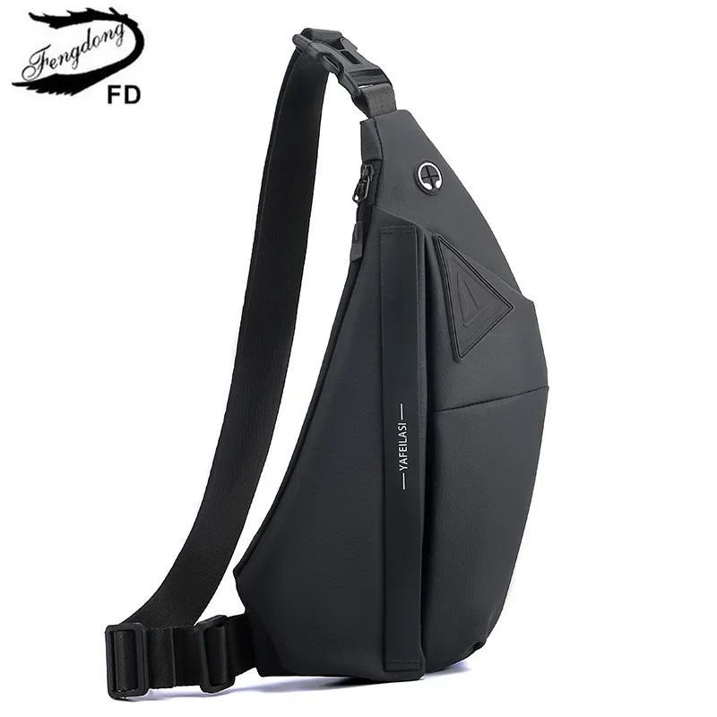 anti-theft chest bag crossbody bag for men Messenger bag sling shoulder bag mobile phone waterproof bagpack travel sports bag