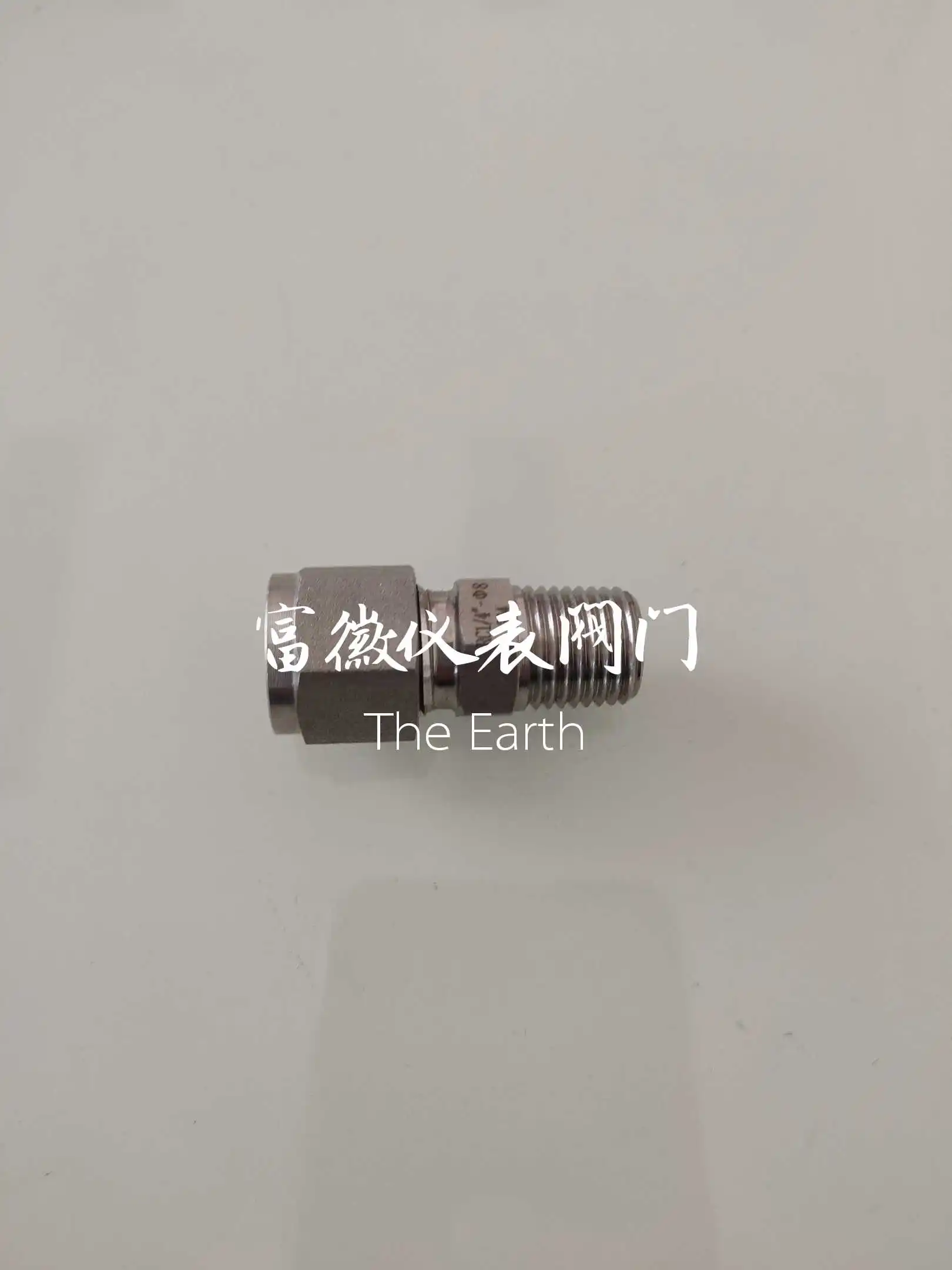 2205/2507 material double card sleeve straight through end point pipe connector RC/ZG1/8 1/4-6/10/12MM 316