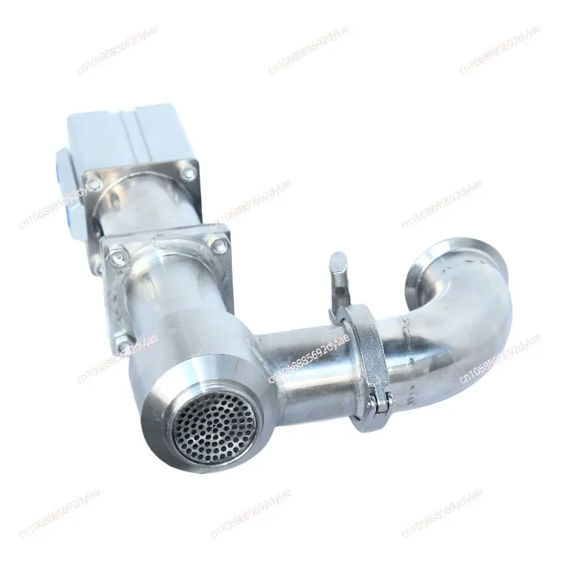 

DN45 filling head with air blowing and water adding function multi hole valve core, high viscosity special material filling head