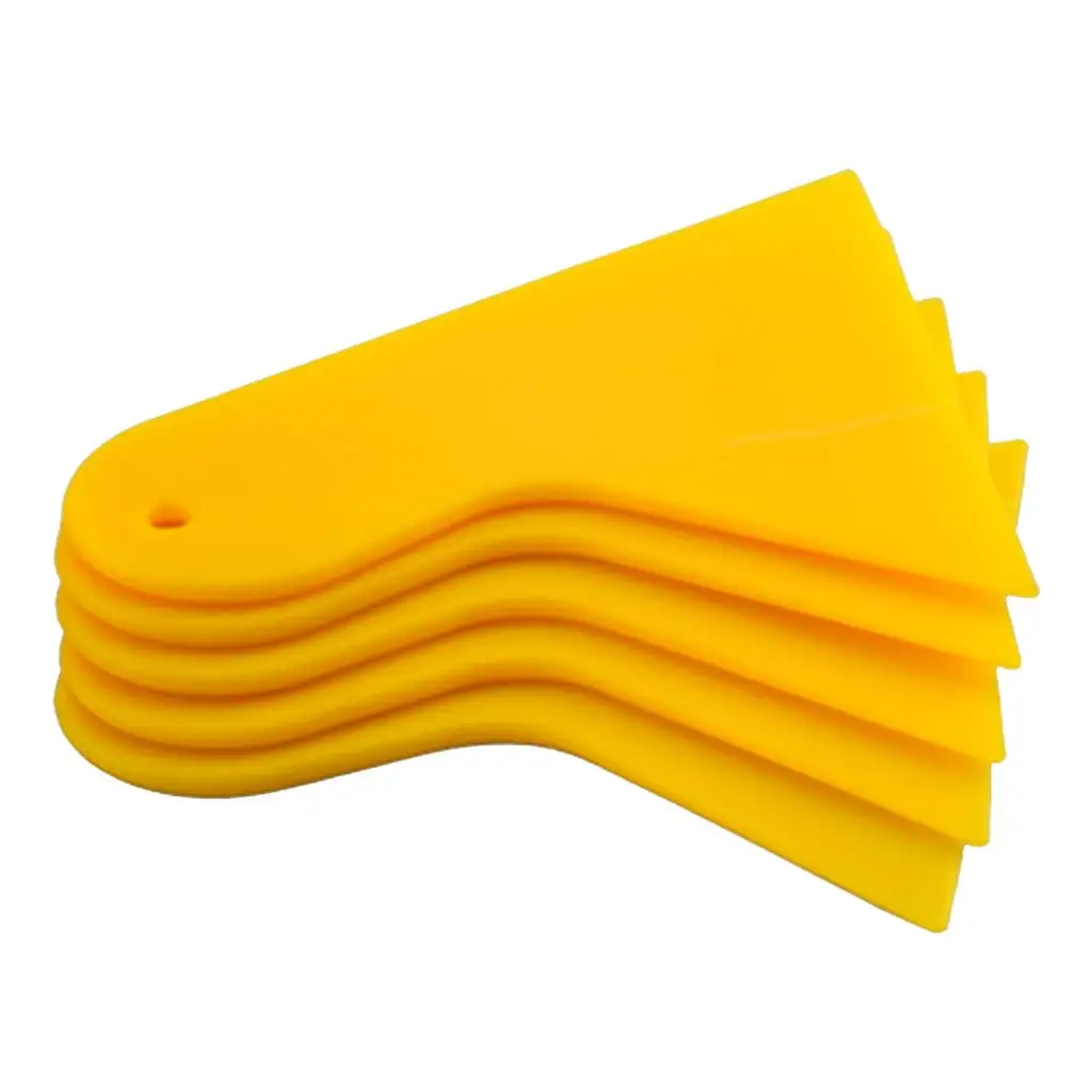 Window Scraper Large Size Plastic Bubble Remover Car Sticker Scraper Set for Automotive Installation