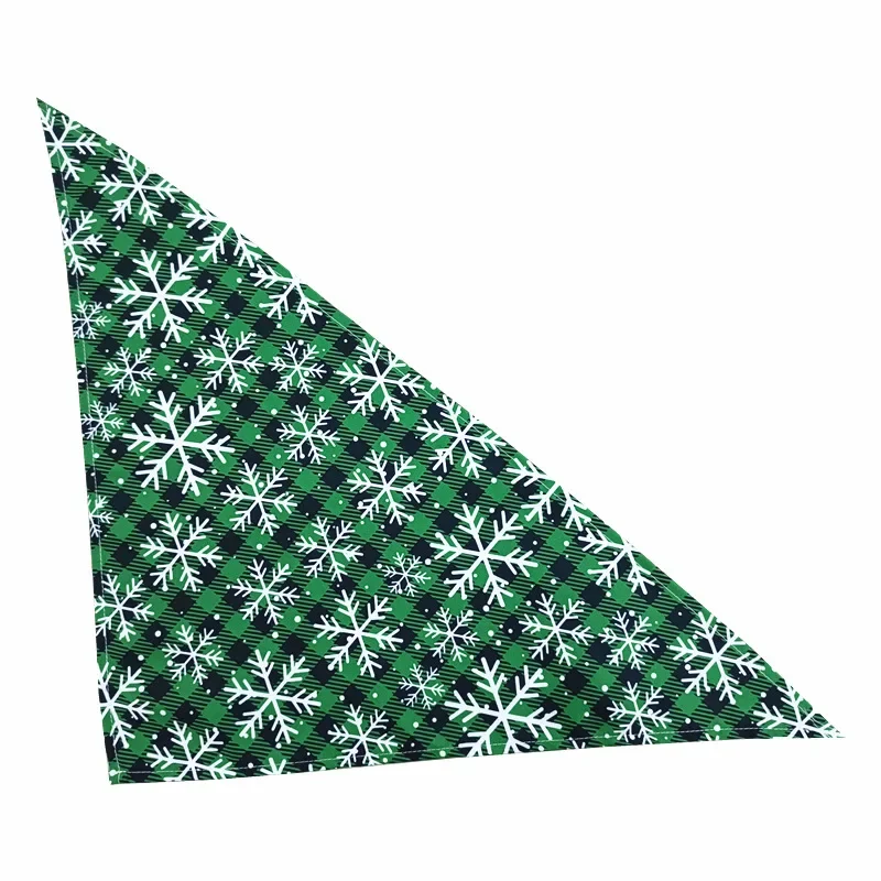 Costume de Noël pour animaux de compagnie, écharpe de cou pour chien, collier bandana, fournitures pour petits et grands chiens, accessoires pour