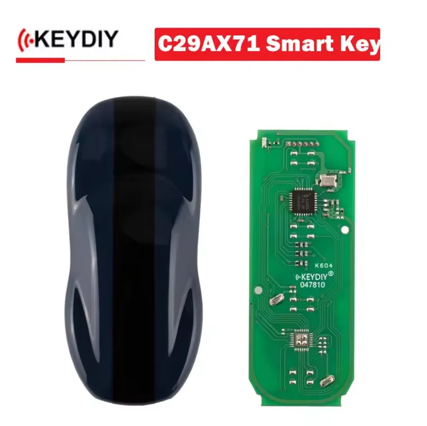 KEYDIY C29AX71 Smart Key Titanium Gray Color No Buttons Suits for NCF29A NCF2953 NCF2954 chip Keys