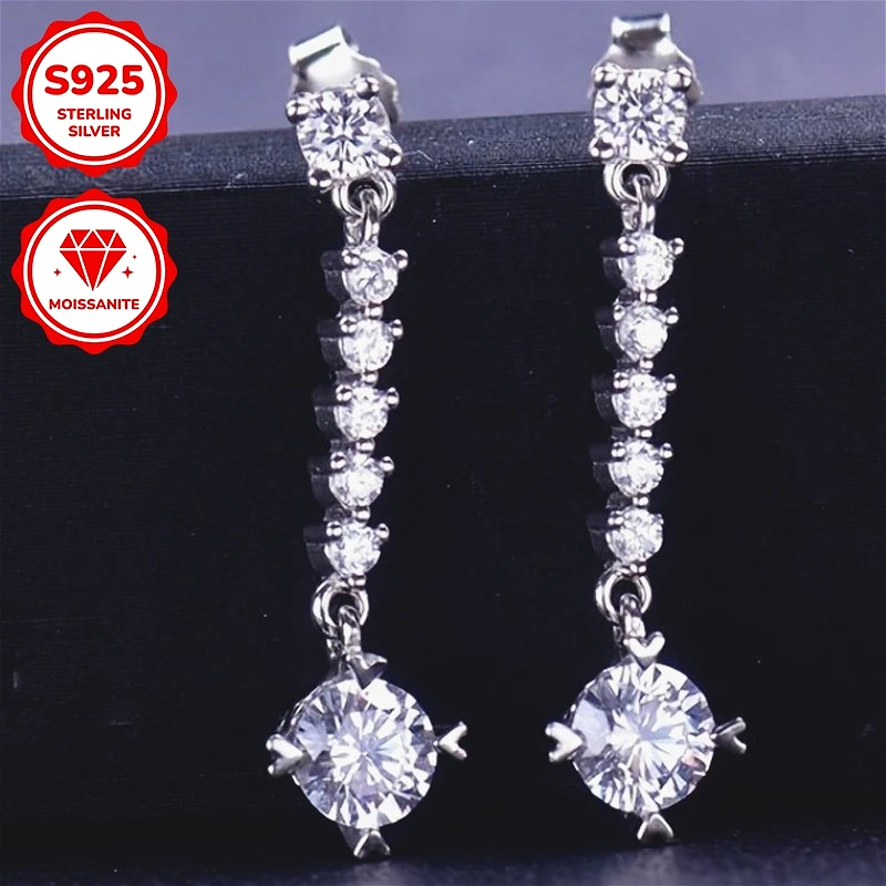 1pair-05carat-s925-sterling-silver-minimalist-synthetic-moissanite-teardrop-earrings-fashionable-jewelry