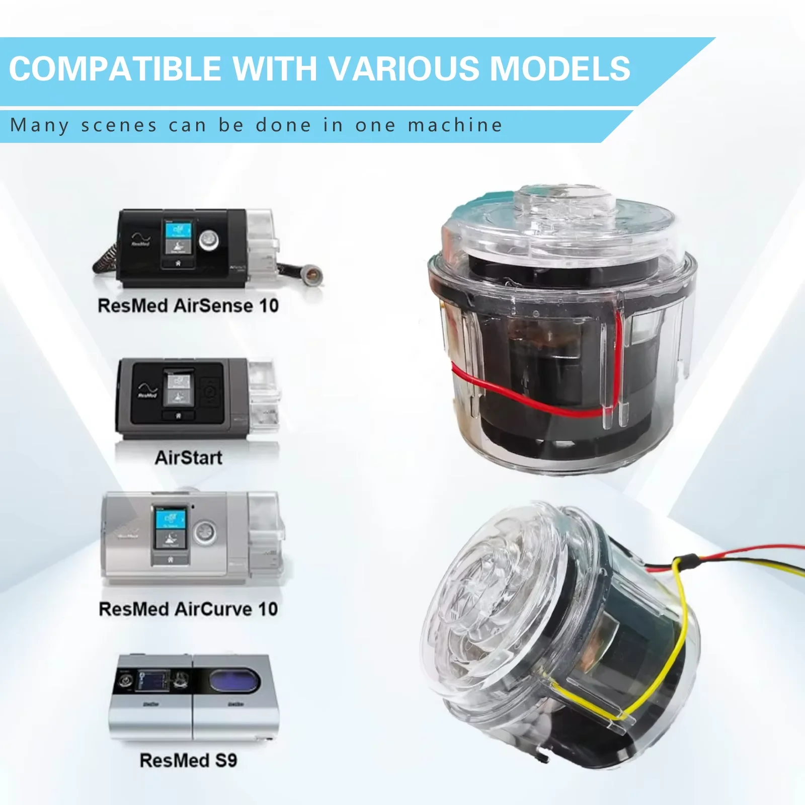 Motor Premium ResMed S9 S10 - Accesorio de repuesto y reparación para respirador