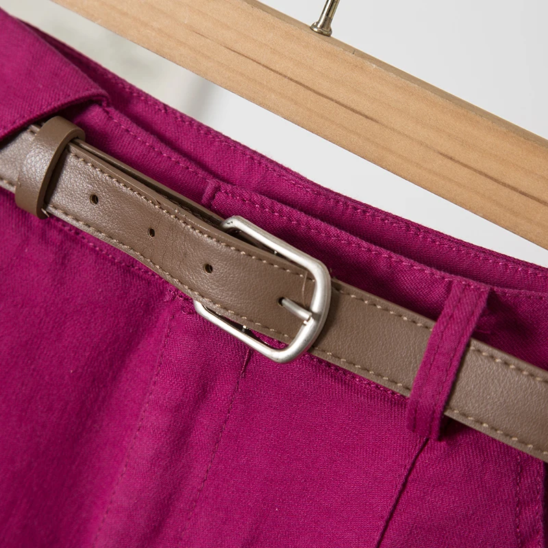 Ultra-BIAŁE spodnie damskie w kształcie litery A z szerokimi nogawkami, luźne, z wysokim stanem, codzienne, do pracy, proste spodnie typu straight tube.