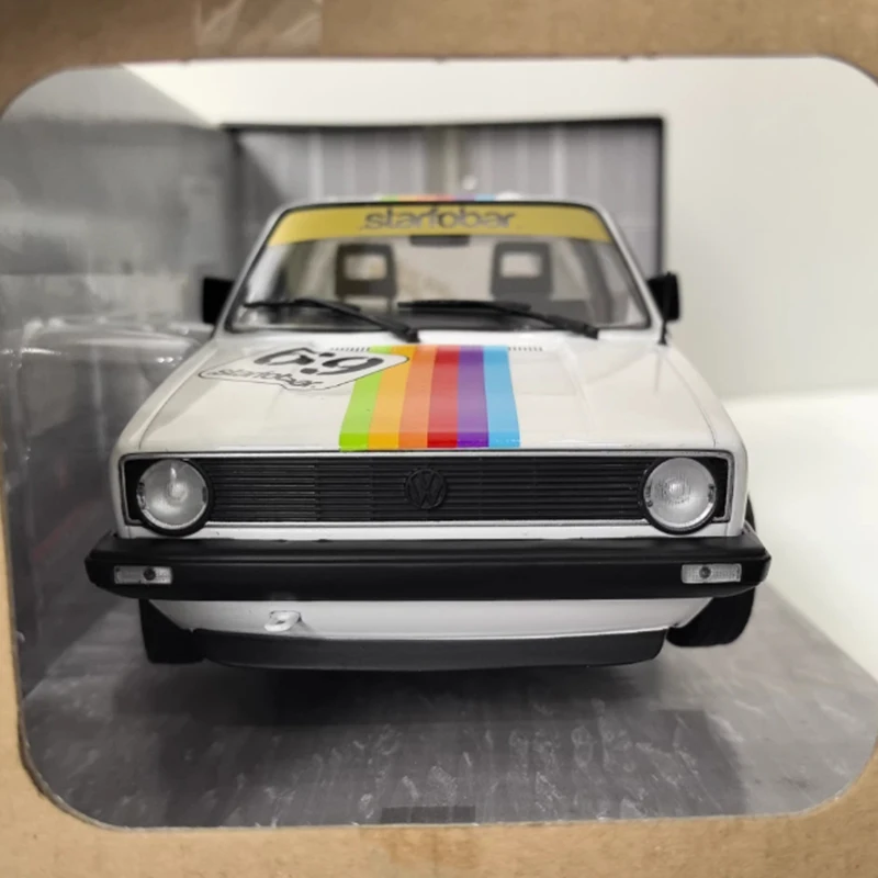 SOLIDOS – camionnette CADDY MK1 1/2, échelle 1:18, modèle de voiture de Simulation en alliage, Collection statique, jouet de vacances décoré, cadeau Souvenir