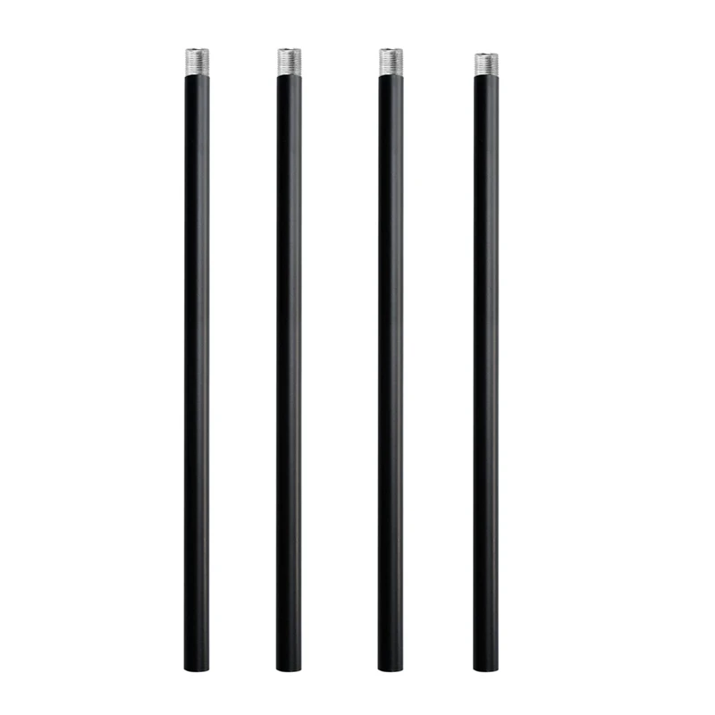 

Black M10 Threaded Extension Rod For Pendant Light, Island Lighting, Chandeliers,Lighting Fixture Downrods & Stems