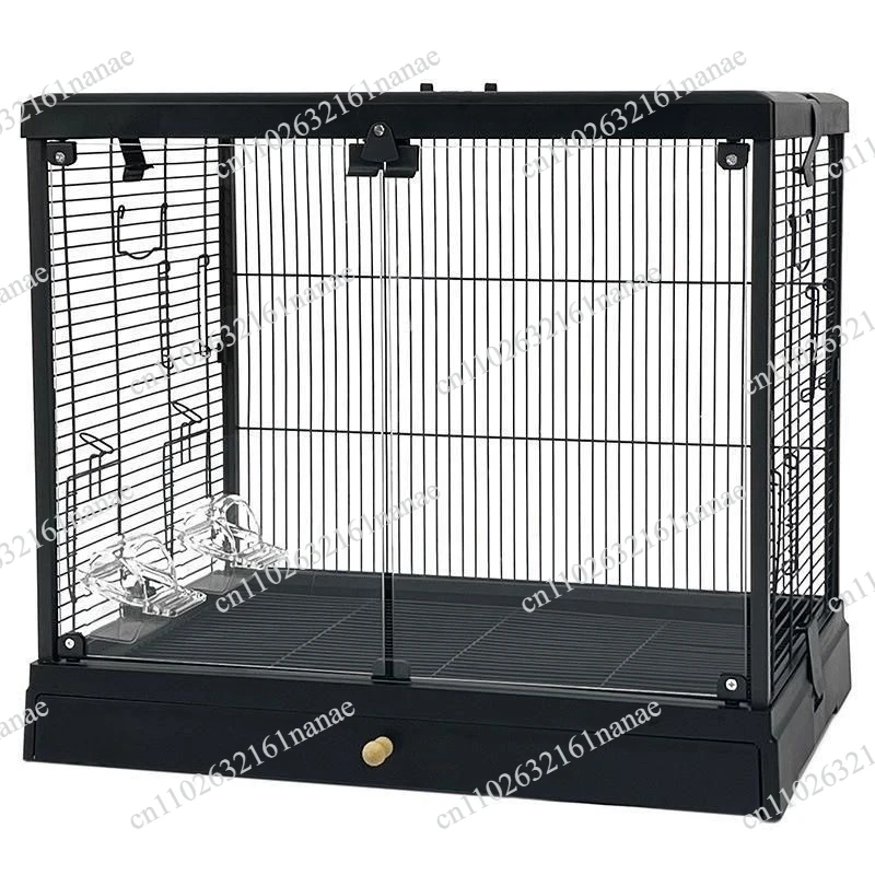 

B6001B40015000 Hand Raised Parrot Glass Bird Cage B5001 B6045ssB6047SS