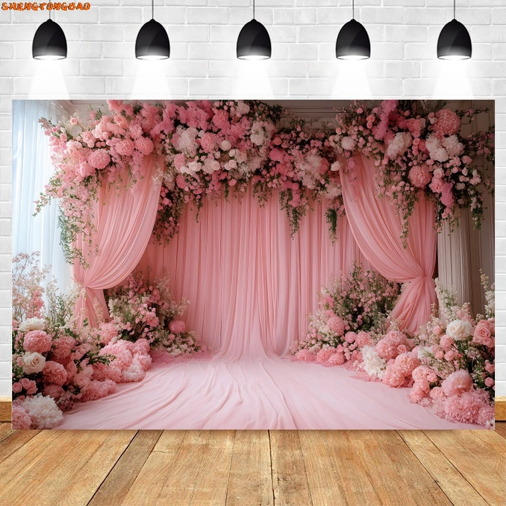 حفل زفاف خلفية الزهور الستار دش الزفاف حفل مشغول العروس صورة فساتين الأمومة التقطت الصور الخلفية