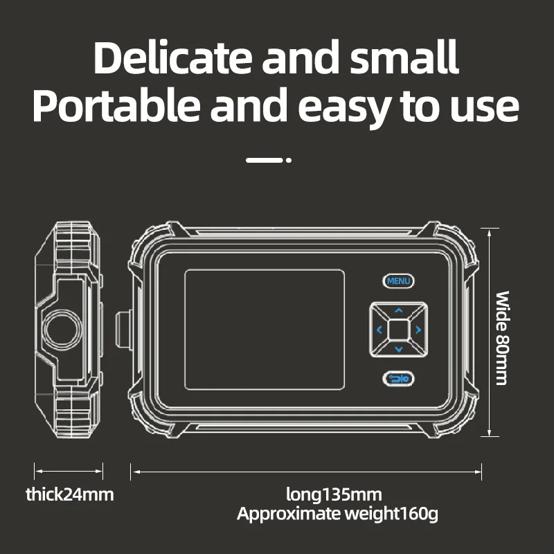 Voltage and Resistance Tester high-precision Lithium battery internal resistance meter LED display Rapid measurement Easy to use