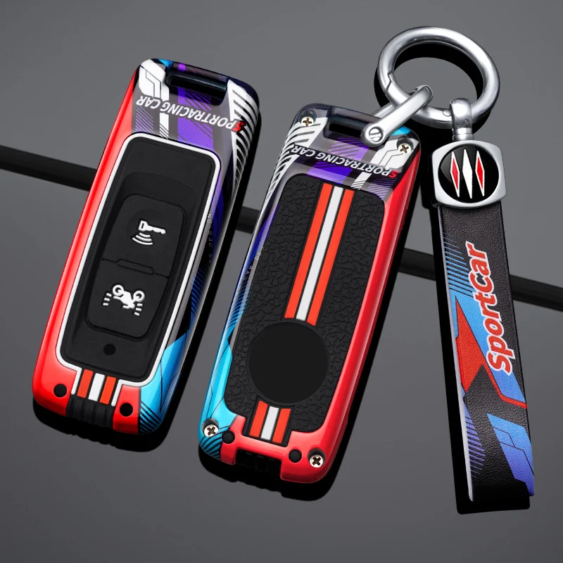 Metal + silicon Car Key Case Cover Fob Shell for Honda Motorcycle PCX160 VISION SH350 160 PCX 125 Switch 150 ADV Wrench 350 2023