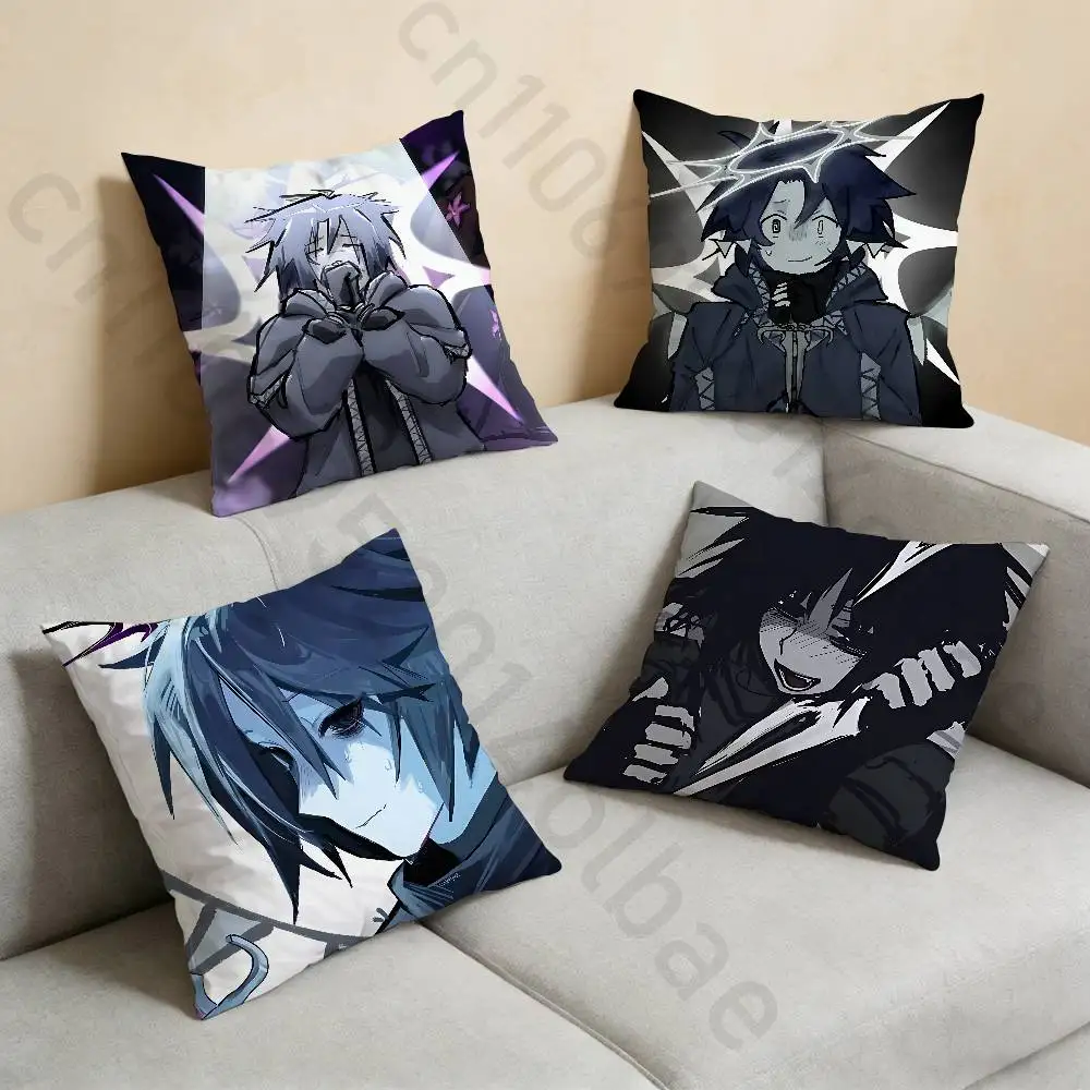

TwoTime Forsaken Pillow Case Anti-dustmite Pillowcase Invisible zipper silky short plush Sofa cushion cover