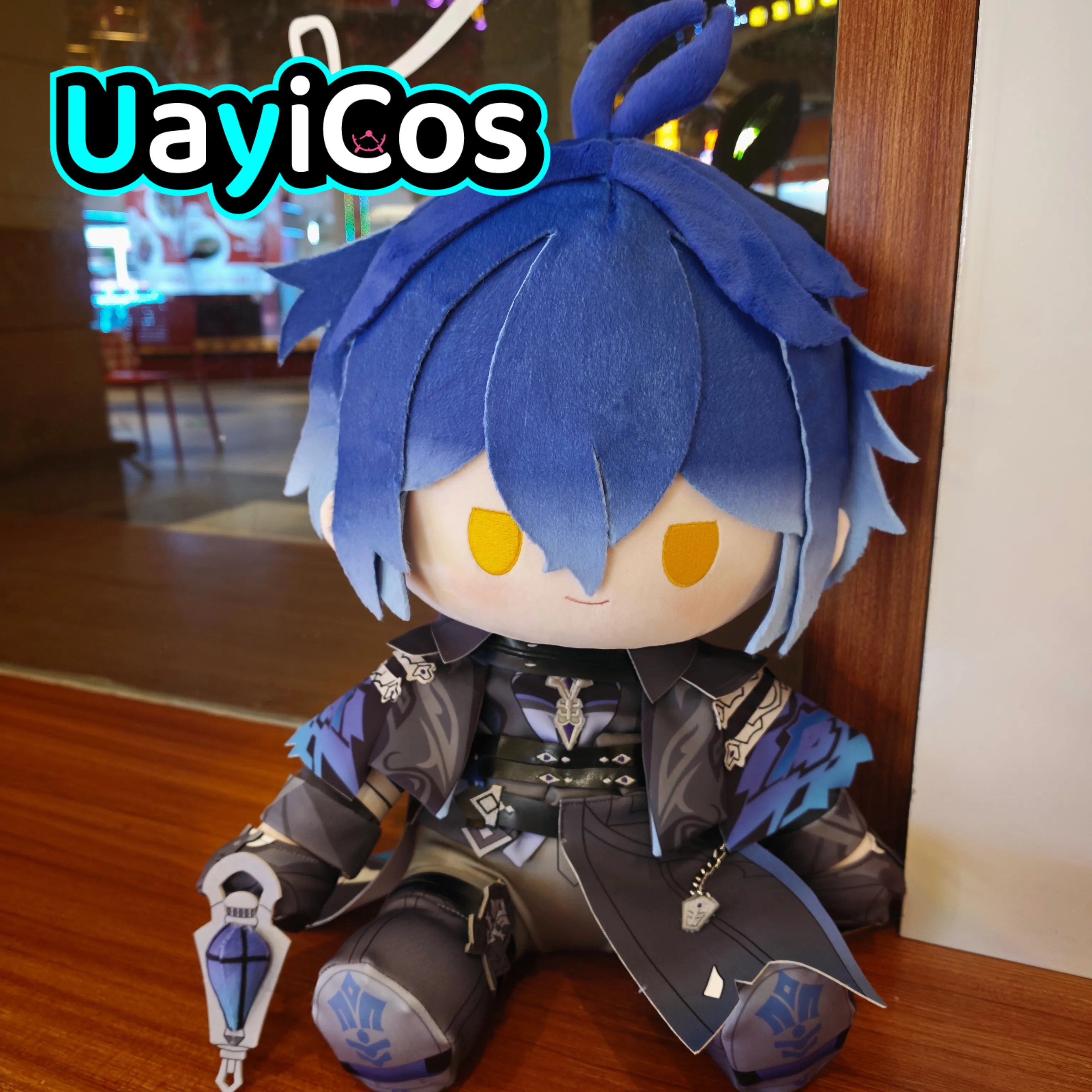 

40 см плюшевая игрушка Киррьилл Чудомирович из Genshin Impact, мягкая подушка, аниме-фигурка, игрушка-украшение для игры