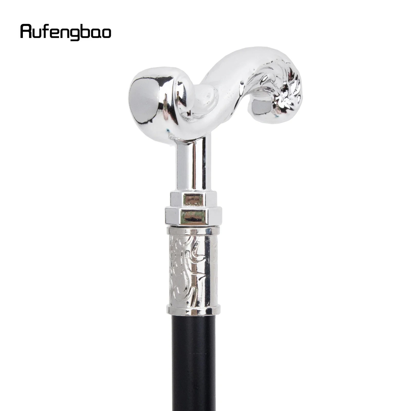 زهرة بيضاء عصا للمشي ديكور مصاص دماء تأثيري خمر حفلة عصرية عصا للمشي هالوين كروسيير 94 سنتيمتر