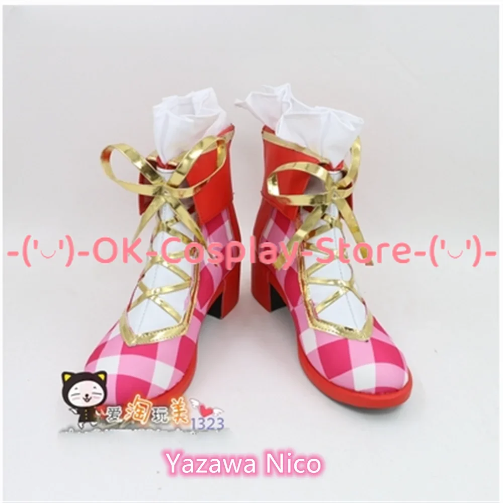 [Customized] Love Live LoveLive Girls Flower Honoka Kousaka Minami Kotori Sonoda Umi Yazawa Nico Rin Maki Hanayo Cosplay Shoes