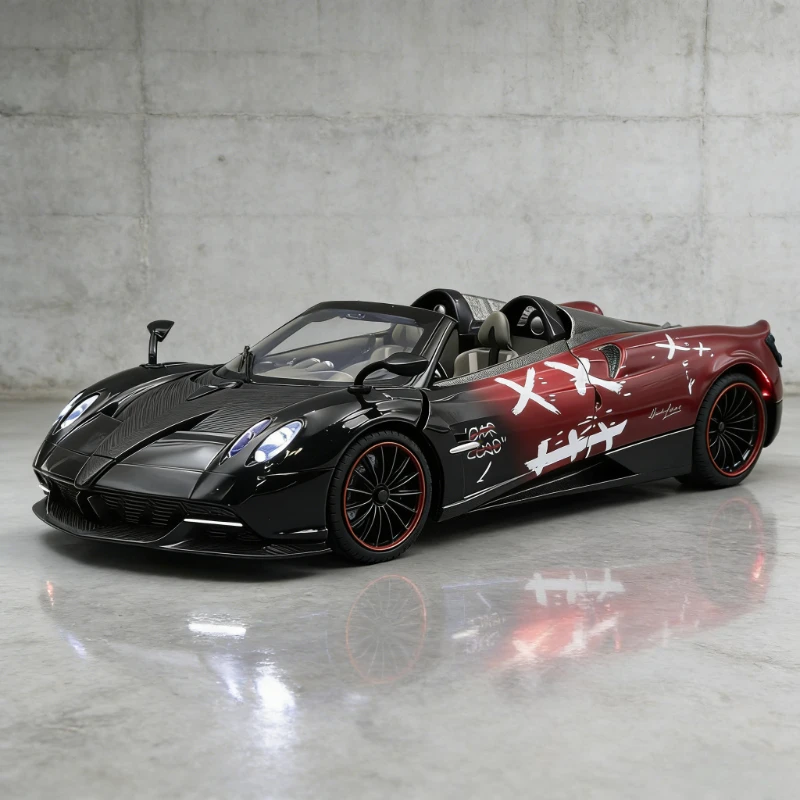 

Children's Puzzle Toy 1:24 Fengshen Need for Speed Co branded Alloy Sports Car Model with Sound and Light Gift Collection