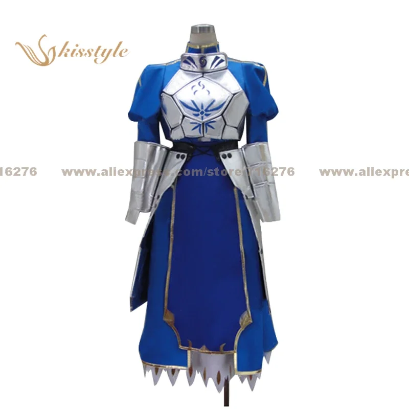 Kisstyle Fashion Fate Zero Fate stay night King Saber Uniform COS Clothing Cosplay Costume,Customized Accepted