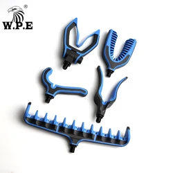 W.P.E 1pcs Feeder Rod Rest Holder Bracket Head V/C/U Shape Pole Stand Holder Feeder Fishing Tackle Rod Holder Fish Accessories