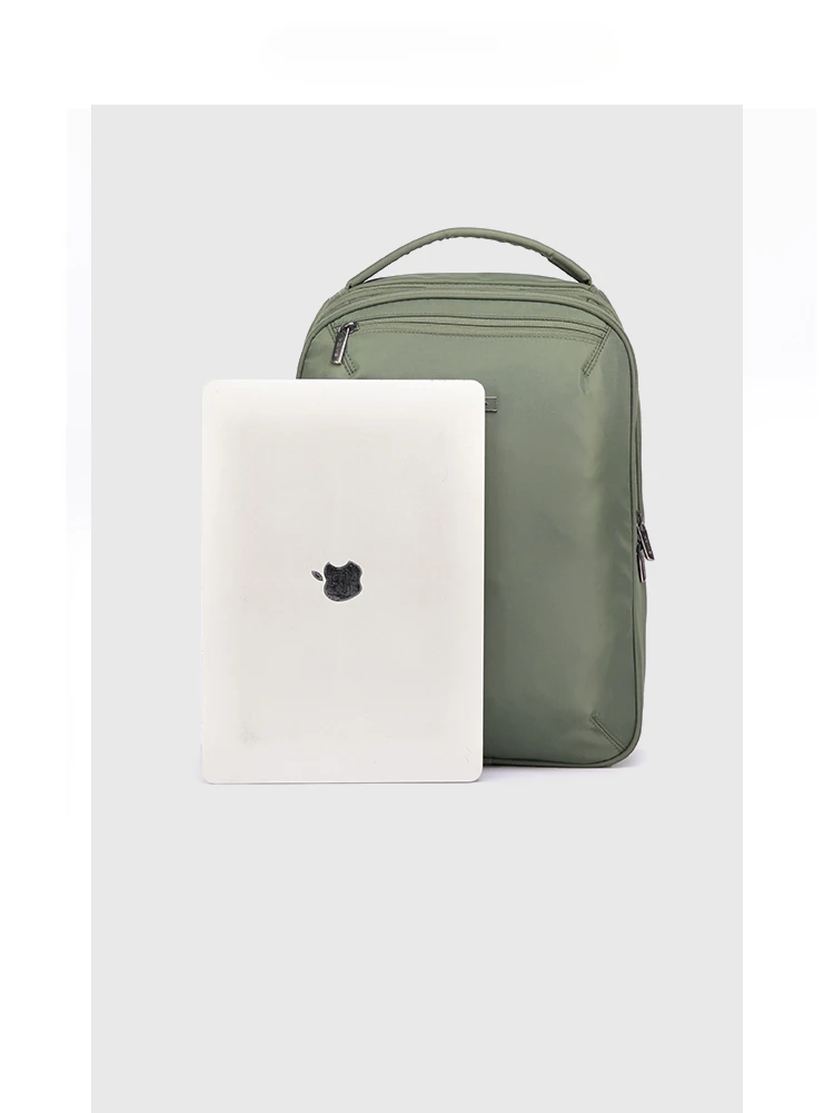 Backpack Ms.Large Capacity Business Travel Commuter Backpack Vintage Avocado Bun New Style College Computer Bag
