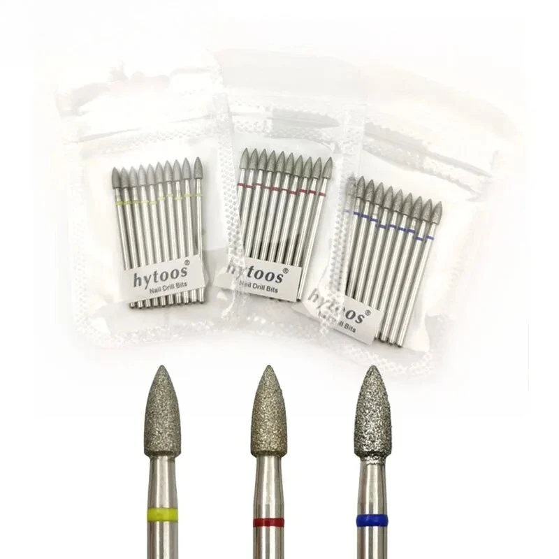 

Cone Diamond Cuticle Bit Manicure Drills Nails Accessories Tools
