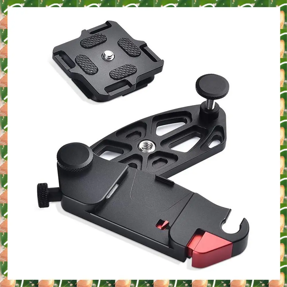 

JAJA Camera Waist Belt Clip CNC Process Quick Strap Waist Belt Buckle Aluminum Alloy Backpack Strap Mount Clamp Holder