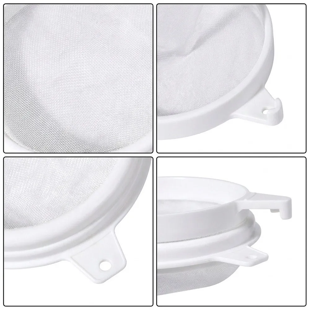 Portable 24cm Honey Strainer With Dual Mesh Design For Efficient Honey Filtering, Honey Extractor Tools,