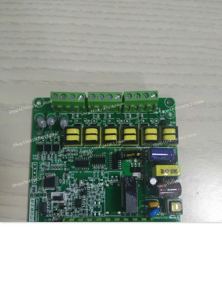 

3 Phase SCR Trigger Board with Voltage Adjustment for AC Motor Speed Control Industrial Power Regulator Module
